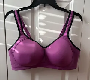 Vanity Fair Seamless Support Sports Bra Size 40C Purple thumbnail 1