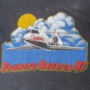 Hanes Vintage Foghat Touring America 81 Shirt thumbnail 4