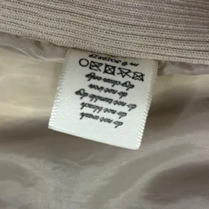Thread‎ & Supply Moto Jacket Womens M Cream Faux Leather Ribbed Knit Biker thumbnail 9