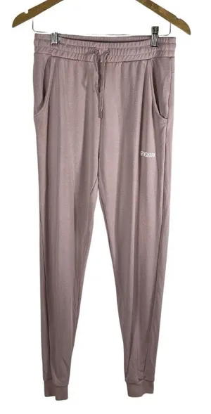 Gymshark Sweat Jogger Lounge Pants Light Pink Women's M‎ Athleisure Active Pants thumbnail 1