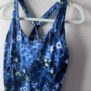 Lululemon Kanto Catch Me Tank Windy Blooms Sapphire thumbnail 7