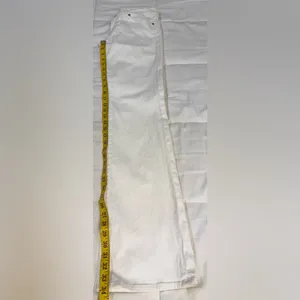 7 For All Mankind Classic White Flare Women's Jeans with Silver Sequins thumbnail 9