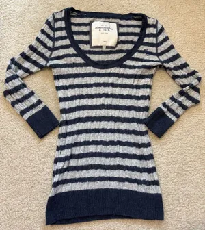 Abercrombie & Fitch Y2K Rabbit Hair Sweater thumbnail 1