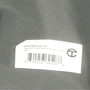 Telfar x Eastpack Black Medium‎ Drawstring Nylon Dustbag Backpack NEW thumbnail 3