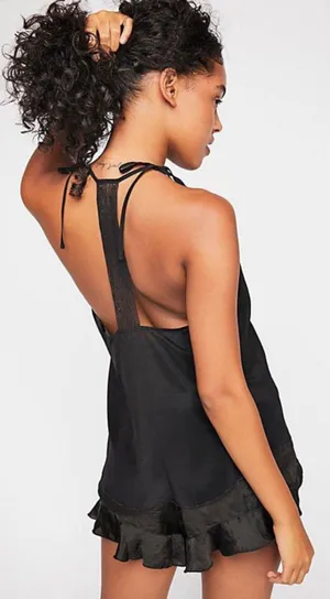 Free People Feels Like This Silk Camil thumbnail 2
