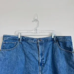 Levis High Waisted Mom Denim High‎ Rise Shorts Size 26W Cotton thumbnail 5