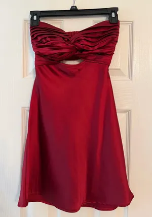 Princess Polly Mini Dress Strapless thumbnail 1