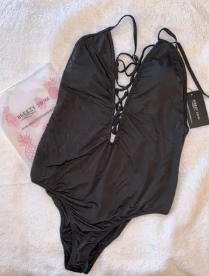Breezy Swim Black Nani Suit thumbnail 1