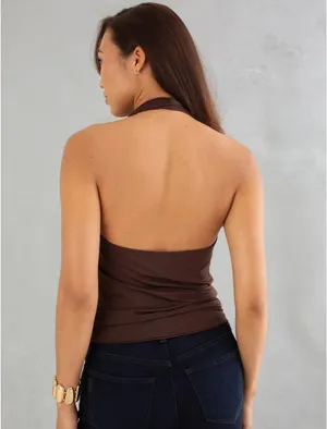 Georgie Brown Hadley Halter Hardware Top thumbnail 2