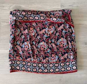 Zara Floral Print Wrap Skirt thumbnail 1