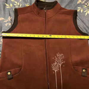 Artisan fleecy vest with 2 double pockets thumbnail 7