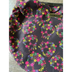 Betsey Johnson colorful floral happy skull‎ pattern hobo bag thumbnail 4