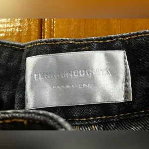 Terra Incognita Denim Black Washed Flared Bell Bottoms Unisex Size Xs thumbnail 8