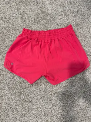 lululemon Hotty Hot High Rise Shorts — Bright Pink- 8 thumbnail 2