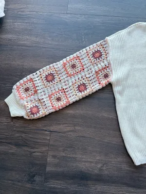 Shein Crochet Sweater thumbnail 4