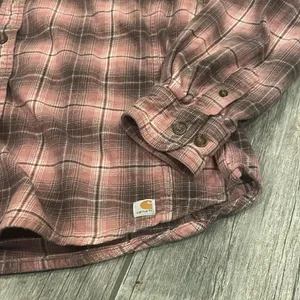 Carhartt women’s plaid button-down thumbnail 2