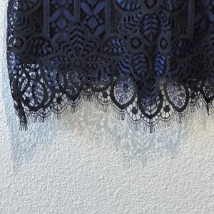 For Love & Lemons Lyla Mini Cocktail Dress Black & Blue Lace Women’s Size XS thumbnail 10