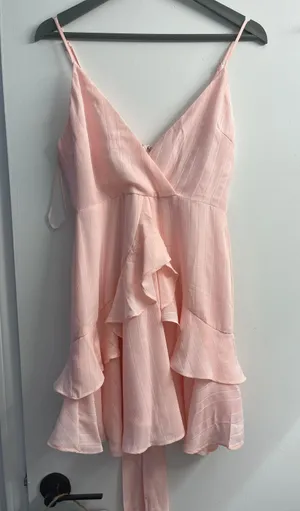 Hello Molly Pink Mini Dress thumbnail 1
