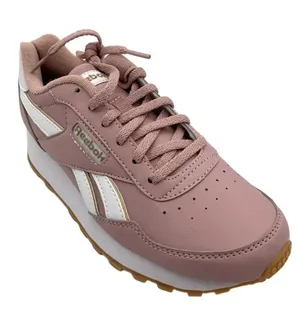 Reebok Women's Rewind Run Athletic Sneaker Smoros/White/Rosegold 6.5 thumbnail 1
