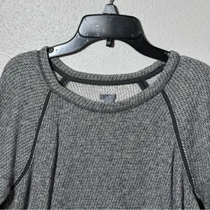 Aerie Women Crewneck Pullover Sweater Gray Size Small‎ thumbnail 3