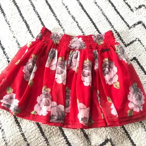 Abercrombie & Fitch rose skirt EUC thumbnail 1