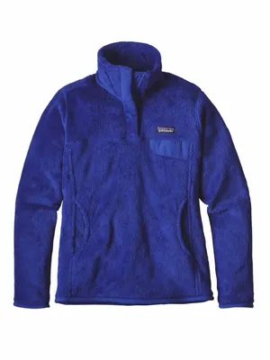 Patagonia Women's Re-Tool Snap-T Pullover Fleece Jacket in Harvest Moon Blue S thumbnail 1