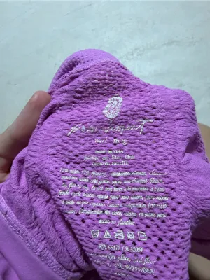 Free people FP movement purple tank top boho m/l thumbnail 3