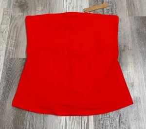 Skims cotton jersey tube top ruby size medium thumbnail 1