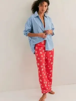 NWT Free People Charlie Set in Poppy Combo thumbnail 3