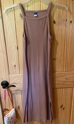 Old Navy Mauve Maxi Dress thumbnail 1