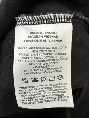 Nike women’s Black Hooded Full-Zip Performance Jacket thumbnail 3