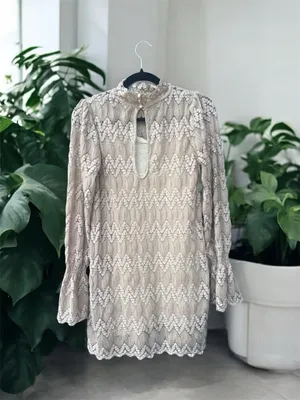 Free People Simone Lace Mini Dress XS thumbnail 5