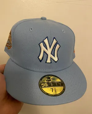 New Era Myfitteds New York Yankees ymca size 7 3/8 brand new rare thumbnail 3