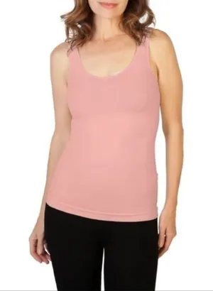 Skinny tees basic tank top one size‎ Pink Size undefined thumbnail 1