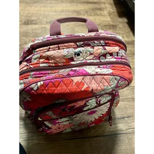 Vera Bradley keep Charged campus tech backpack floral thumbnail 8