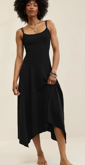 Aerie Dress Midi thumbnail 1