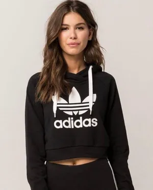 Adidas Cropped Hoodie thumbnail 1