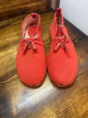 Coach coral Espadrille Flats Size 7.5 thumbnail 3
