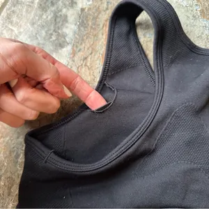 Gymshark Flex Sports Bra Black and Red Women’s Size Small thumbnail 6