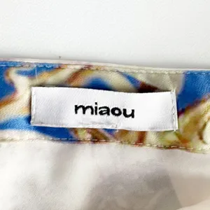 Miaou Womens Paloma Elsesser Chateau Artsy Print Baroque Micro Mini Skirt Size S thumbnail 5