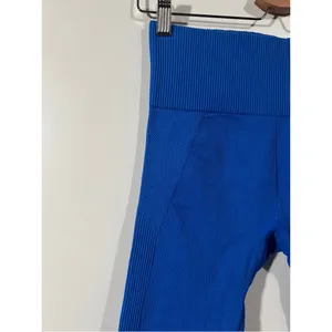 Target Seamless Leggings in Royal Blue Size Small Ribbed Stretch thumbnail 3