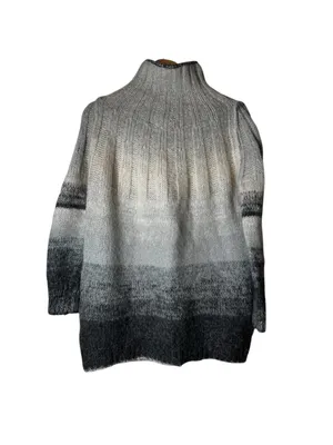 Anthropologie Mock Neck Sweater Oversized Cabin Western Boho Chic Winter thumbnail 10