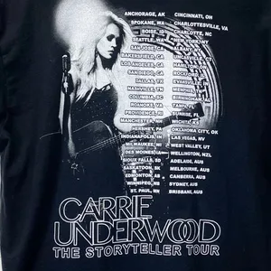 Carrie Underwood The Storyteller Tour 2016 Concert‎ T-Shirt Short Sleeve Medium thumbnail 4