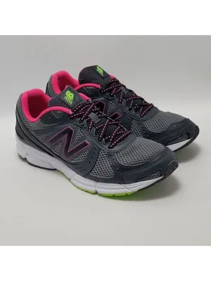 Women's New Balance 495v2 Running Sneakers Athletic Shoes Size 9 Dark Gray Pink thumbnail 11
