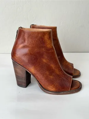 Bed Stu Onset peep toe booties 8.5 thumbnail 3