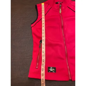 Pikeur Celine Equestrian Pink Soft Shell Vest Full Zip Size 10‎ Riding Jumper thumbnail 6