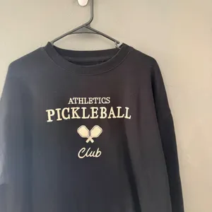 Reflex Womens Athletics Pickleball Club Graphic Crewneck Sweatshirt Black Large‎ thumbnail 2