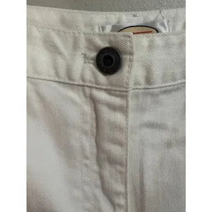 Talbots Capri Pants Womens 12P White Good‎ Snap Hem Stretch Denim Cropped Jeans thumbnail 6