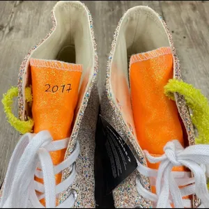 Converse X J.W. Anderson Glitter Hightop Shoes thumbnail 4