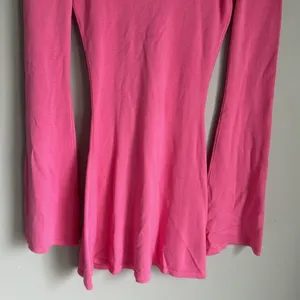 Meshki Birdie Long Sleeve Knit Mini Dress in Bubblegum XXS thumbnail 10